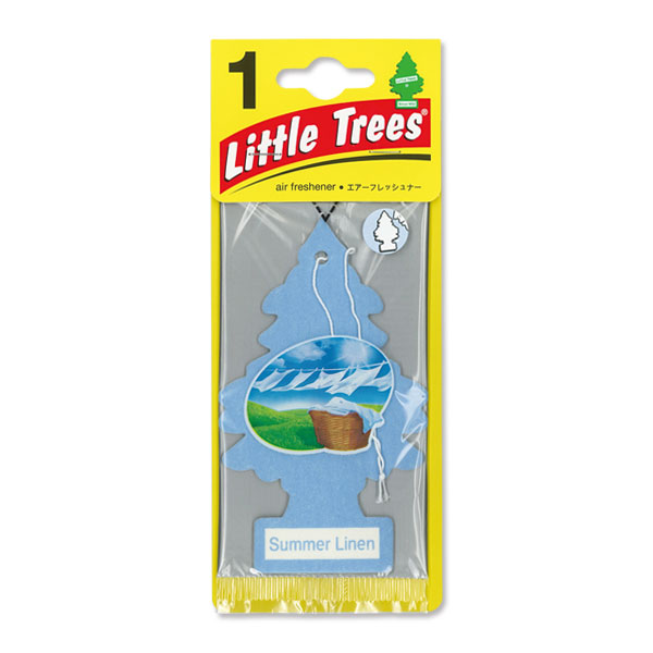 画像1: Little Tree エアーフレッシュナー Summer Linen (1)