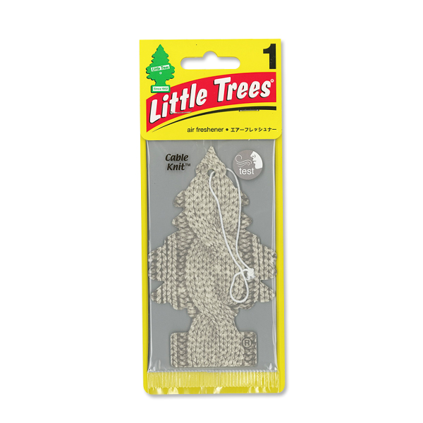 画像1: Little Tree エアーフレッシュナー ケーブル ニット (1)