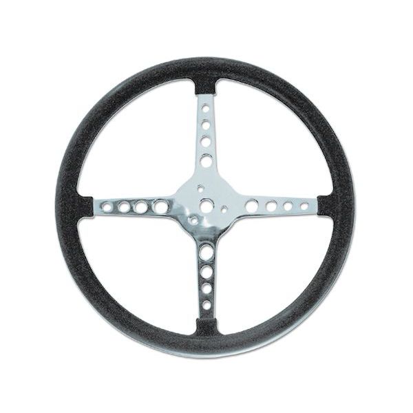 画像1: Bell Style Steering Wheel ラウンドホール 4スポーク 34cm (1)