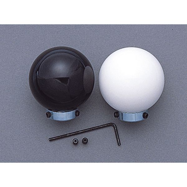 画像1: 2インチ Ball シフトノブ Black & White (1)
