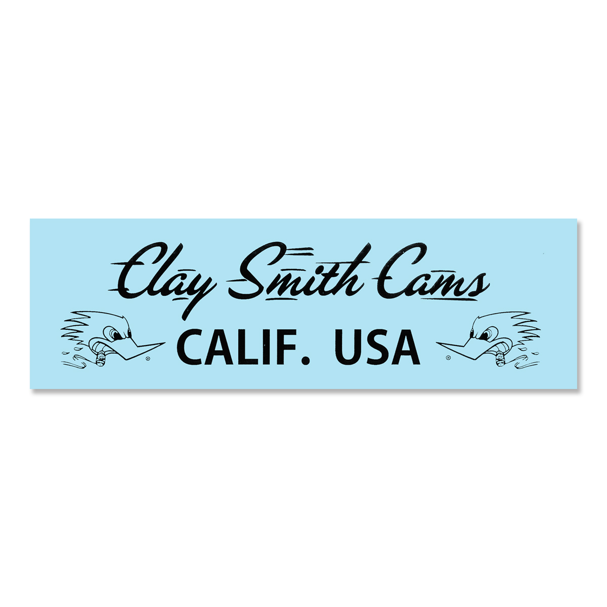 画像1: クレイ スミス ブラック CALIF. USA ステッカー (1)