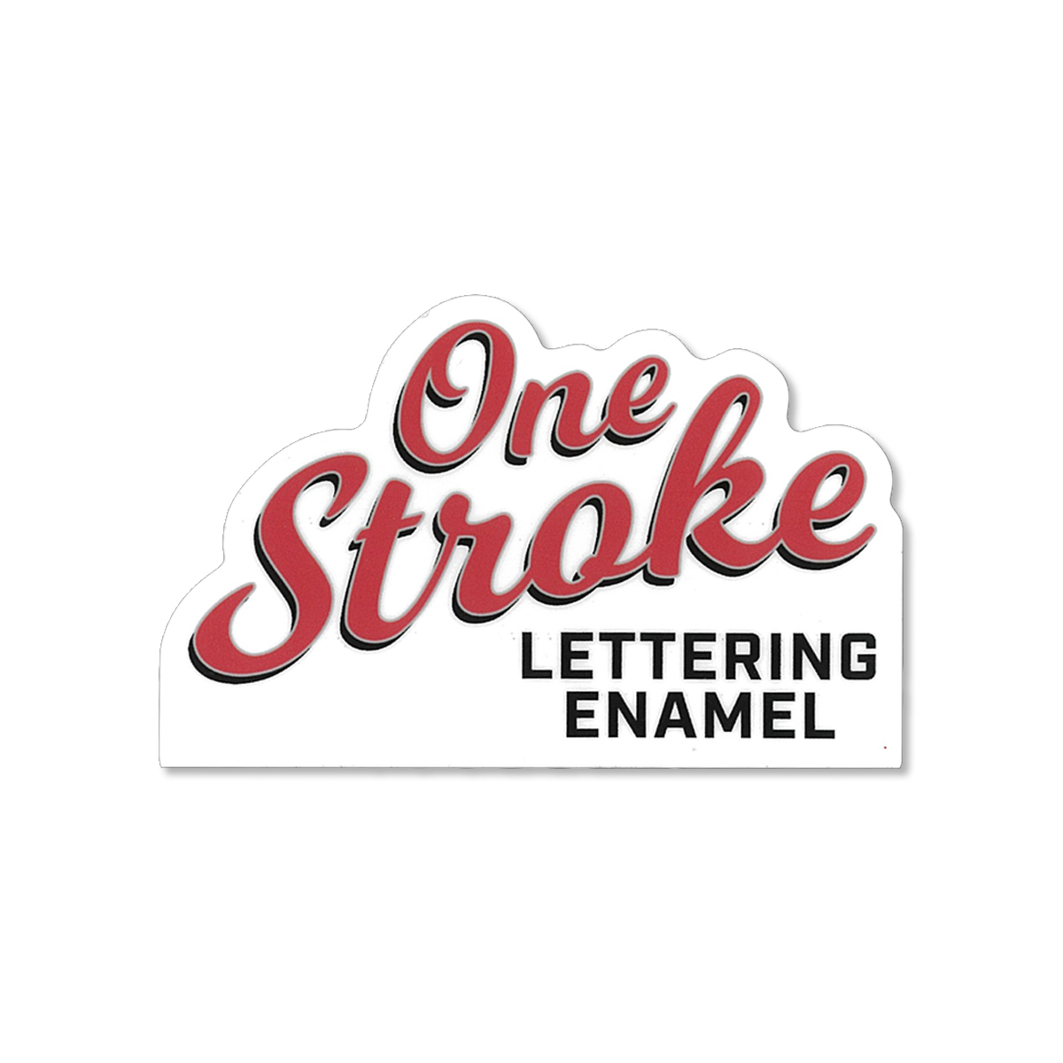 画像1: One Stroke ステッカー (1)