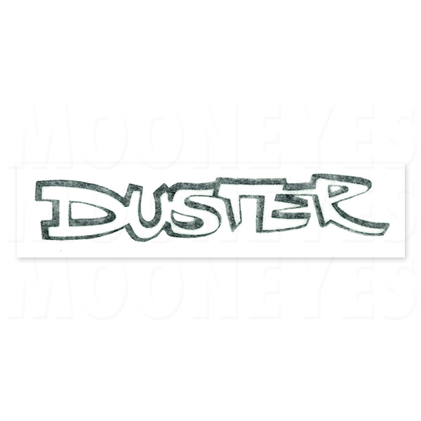 画像1: ホットロッド ステッカー DUSTER Decal (1)