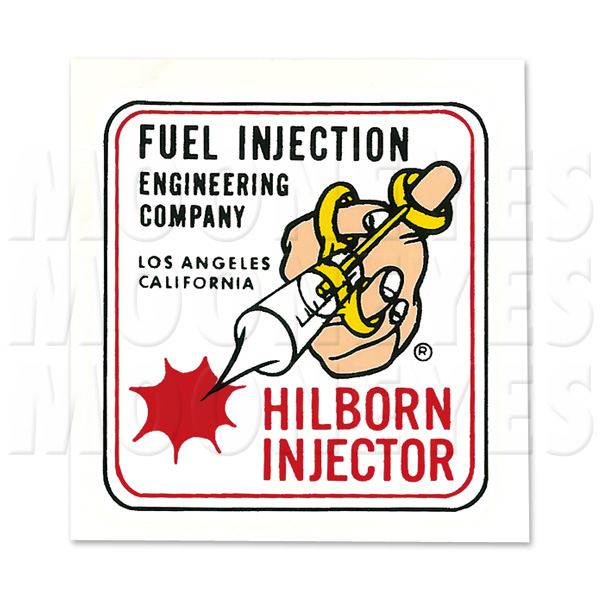 画像1: ホットロッド HILBORN INJECTOR ステッカー (1)