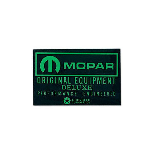 画像1: ホットロッド ステッカー MOPAR ORIGINAL EQUIPMENT ステッカー (1)