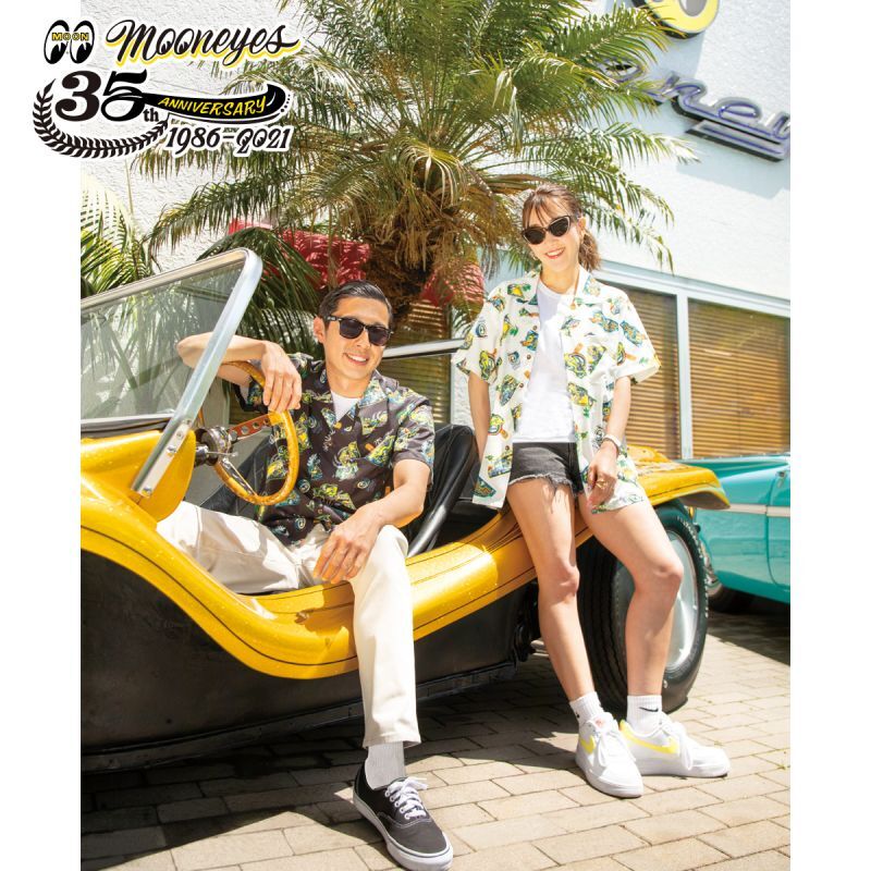 MOONEYES 35th Anniv. Limited アロハシャツ