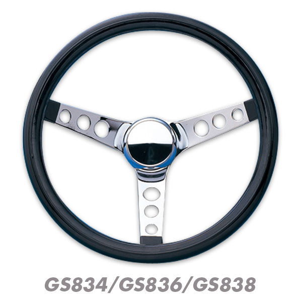 画像1: Grant Classic Black Foam Steering Wheel 30/32/34cm (1)