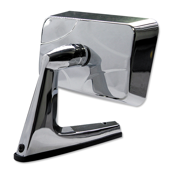 画像1: Chrome Door Mirror Square (1)