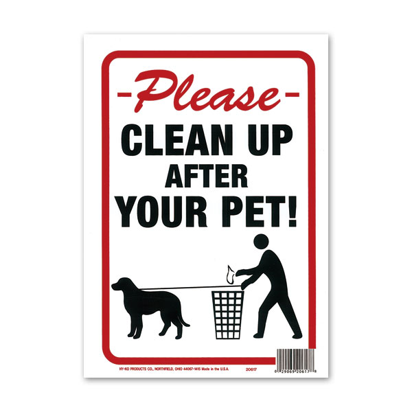 画像1: CLEAN UP AFTER YOUR PET (ペットのゴミをキレイに！) (1)