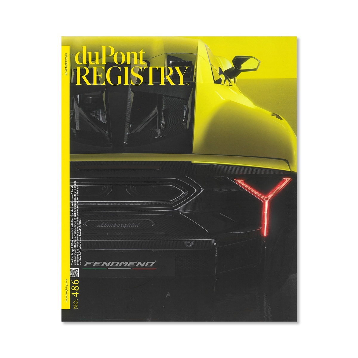 画像1: duPont REGISTRY November 2025 No.486 (1)