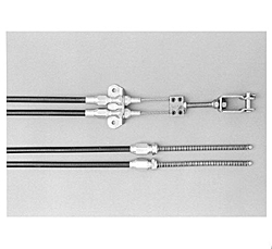 画像1: LOKAR トランスマウント ブレーキ ケーブル ステンレス ハウジング LOEC-80THT (1)