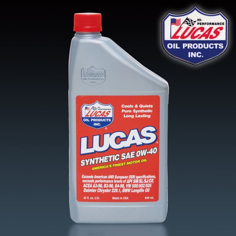 画像1: LUCAS Synthetic 0W-40 (1)