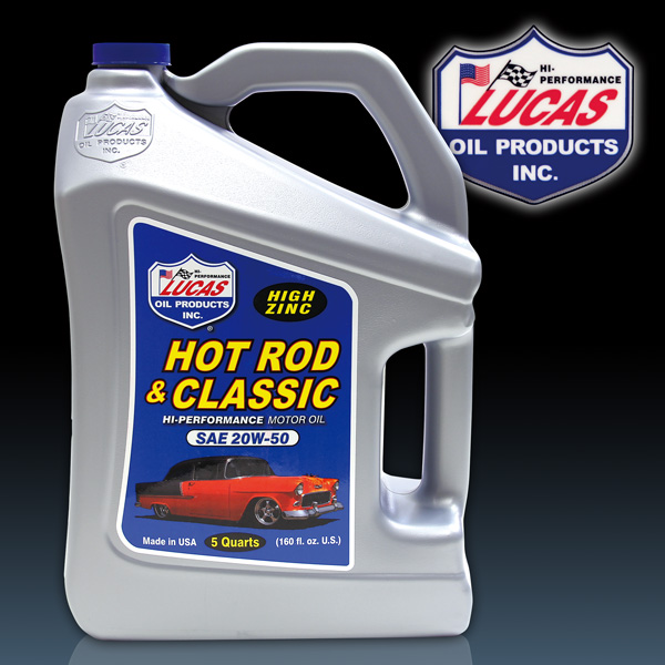 画像1: Lucas Hot Rod & Classic 20W-50 (5qt) (1)