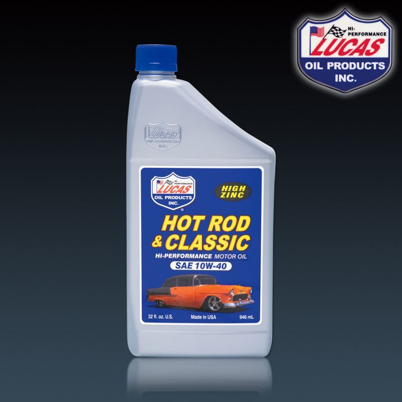 画像1: Lucas Hot Rod & Classic 10W-40 (1qt) (1)