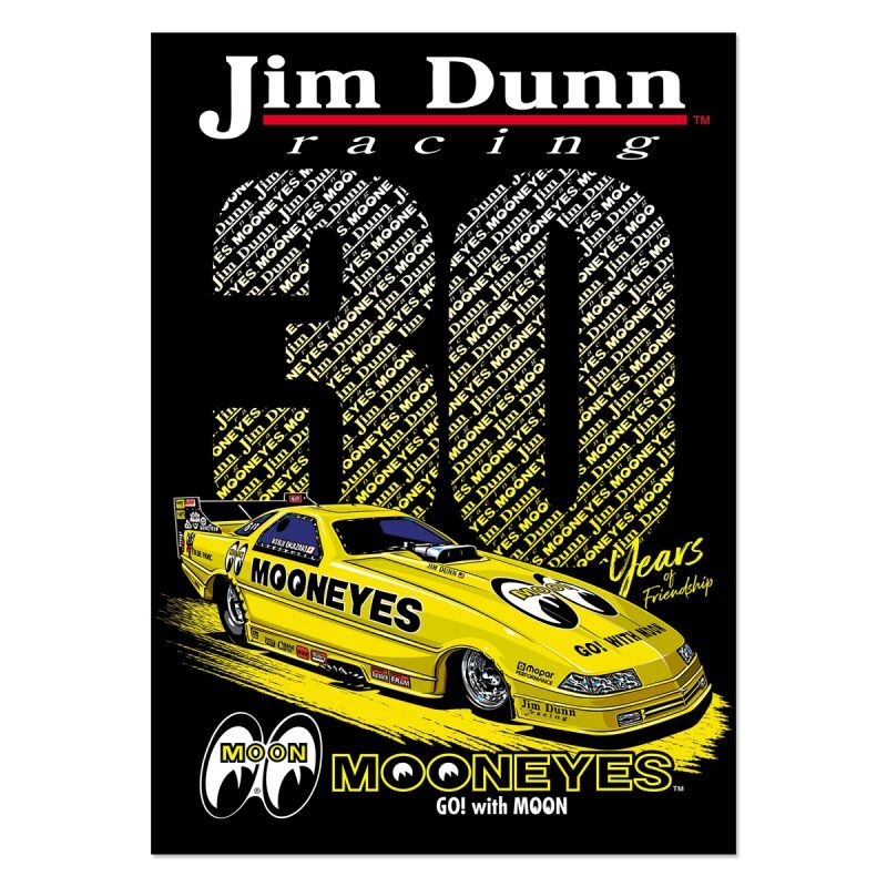画像1: 30th Jim Dunn Racing x MOONEYES Funny Car ポスター (1)