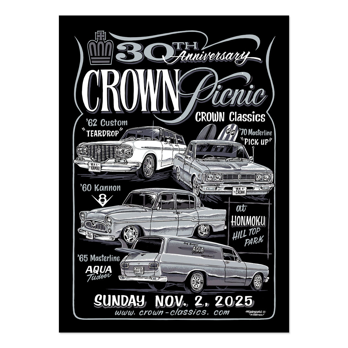 30th Anniversary CROWN Picnic 2025 ポスター