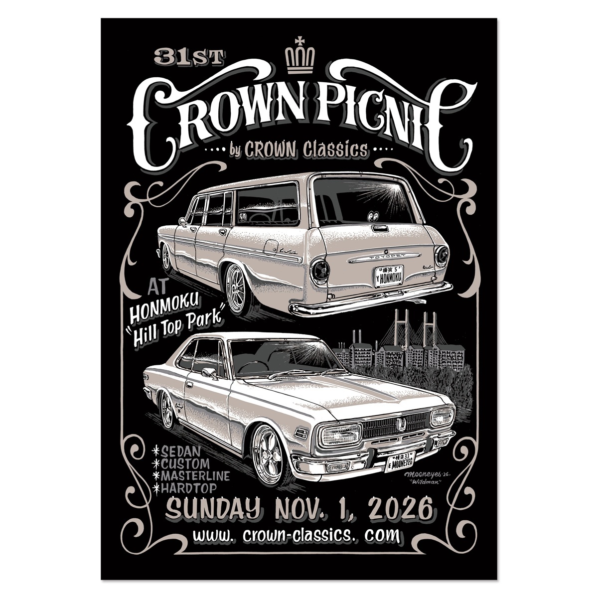 画像1: 31st CROWN Picnic 2026 ポスター (1)
