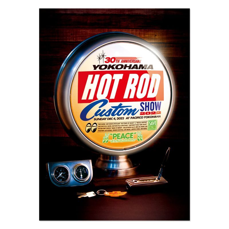 画像1: 30th Anniversary YOKOHAMA HOT ROD CUSTOM SHOW 2022 ポスター (1)